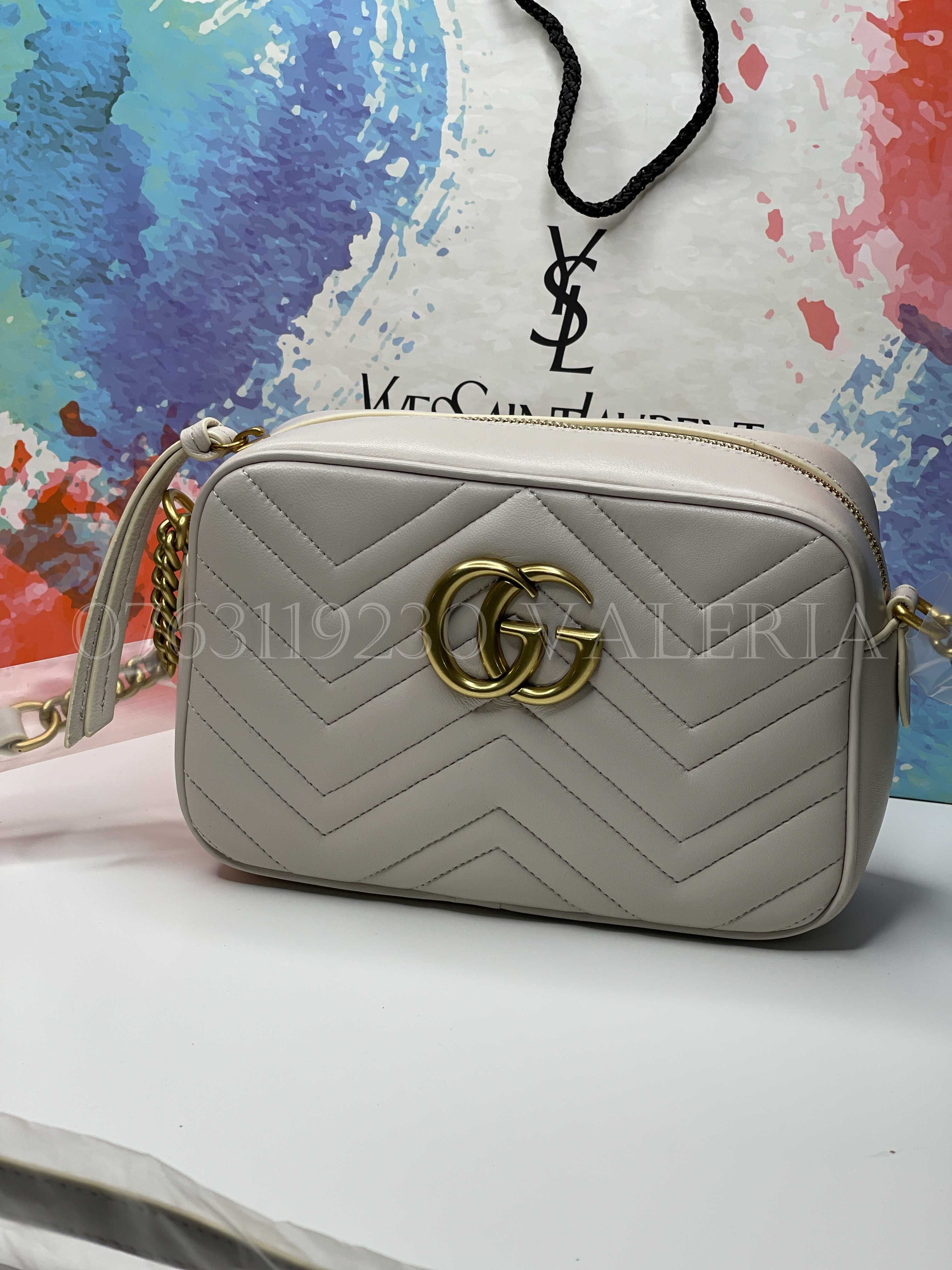 Geanta Gucci Messenger Ivoire