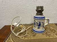 Стара холандска лампа от порцелан
