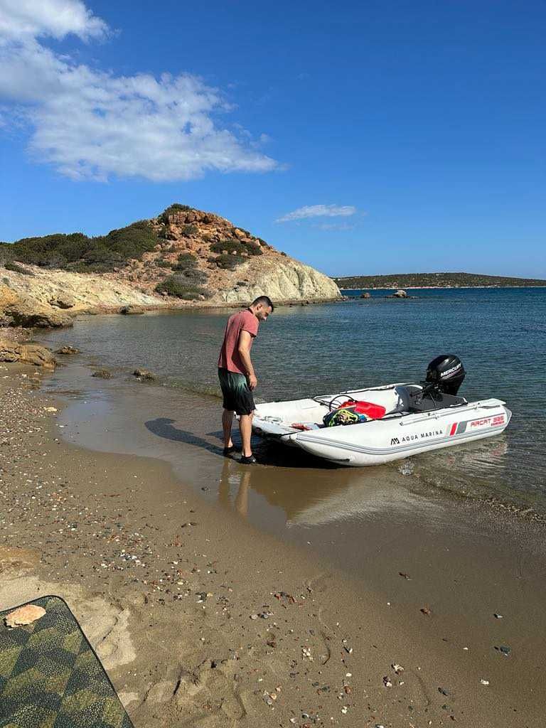 Barca / Catamaran Gonflabil Aquamarian Aircat 350