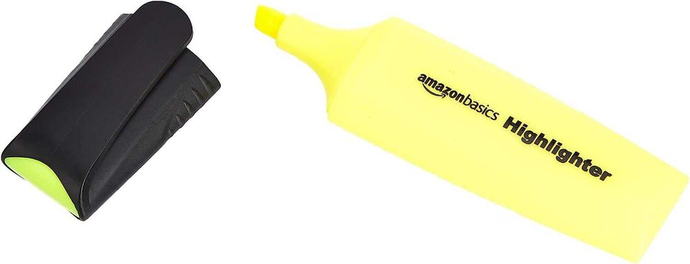 10 броя зелени хайлайтъри в кутия на Amazon Basics