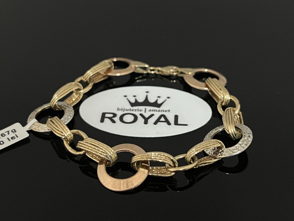 Bijuteria Royal CB : Bratara dama aur 14k 9,67gr