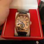 Мъжки часовник Franck Muller Gold Croco 2023 Model