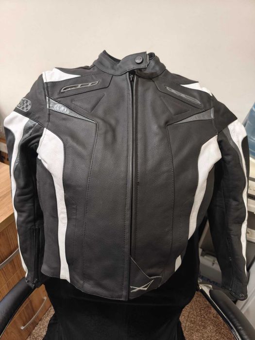 кожено мото яке размер L