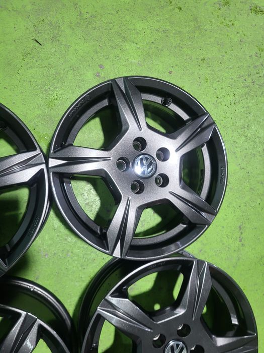 15 5x100  Vw Polo Skoda Fabia Seat лети джанти 5х100 шкода