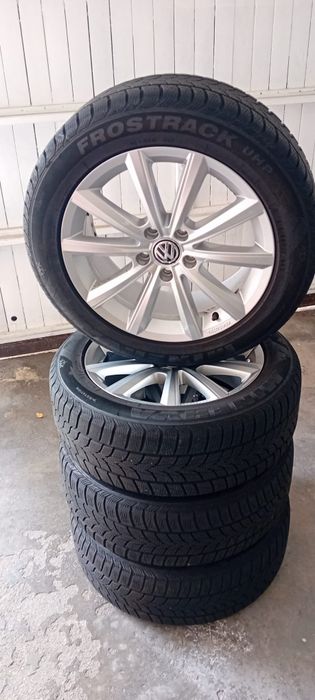 4 Roti Alu 215/55/17 Passat b8..Skoda T-ROC  Dot 2023 iarna imp.Germ.