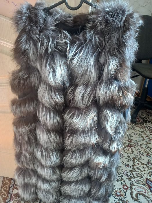 Чернобурка желетка