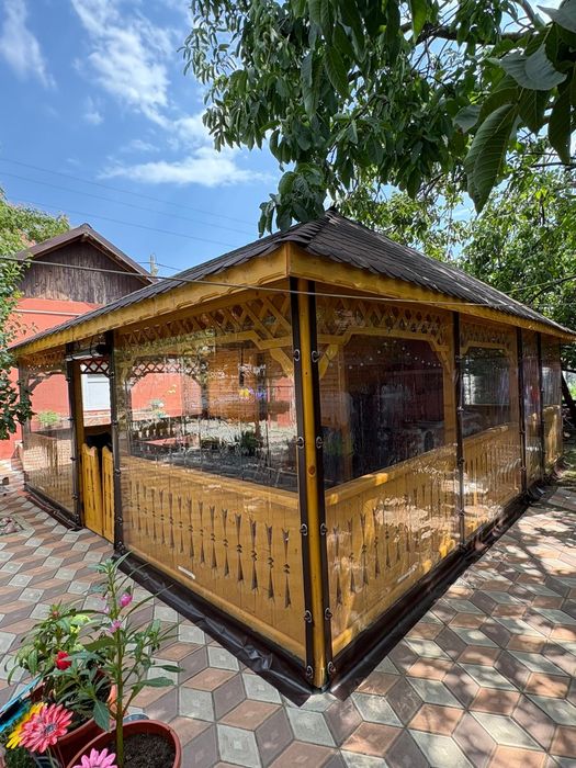 Folie terasa transparenta folii terase și foișoare Cristal premium 0,8