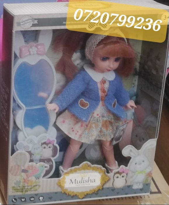 Papusa Mulisha cu accesorii cca 30 cm