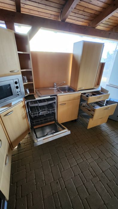 Mobilier bucătărie set cu electrocasnice Bosch/ Liebherr
