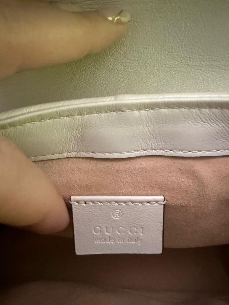 Gucci marmont mini bag 100%