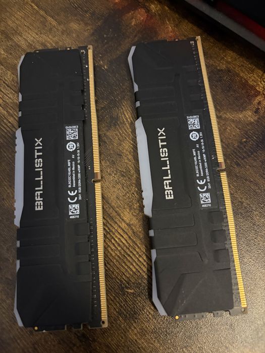 Kit rami ddr4 crucial ballistix 8x2 3200mhz
