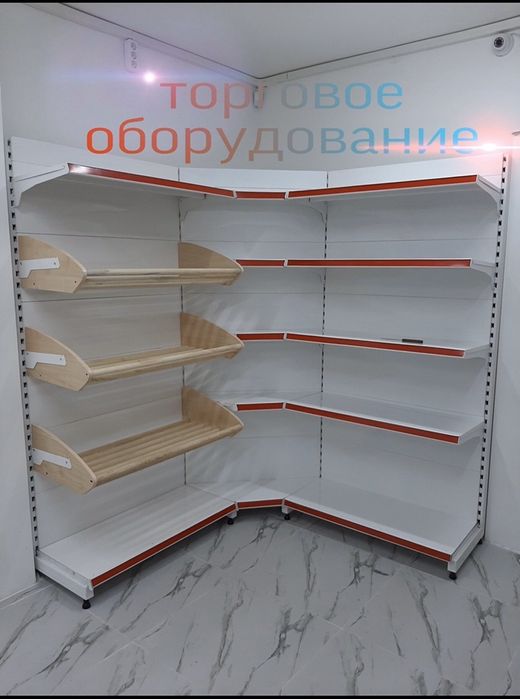Торговое оборудование , стеллажи и прилавки, витрины, ветрины Шымкент