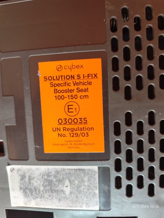 детско столче за кола Cybex Solution S i-Fix Gold - i-Size (100-150 см