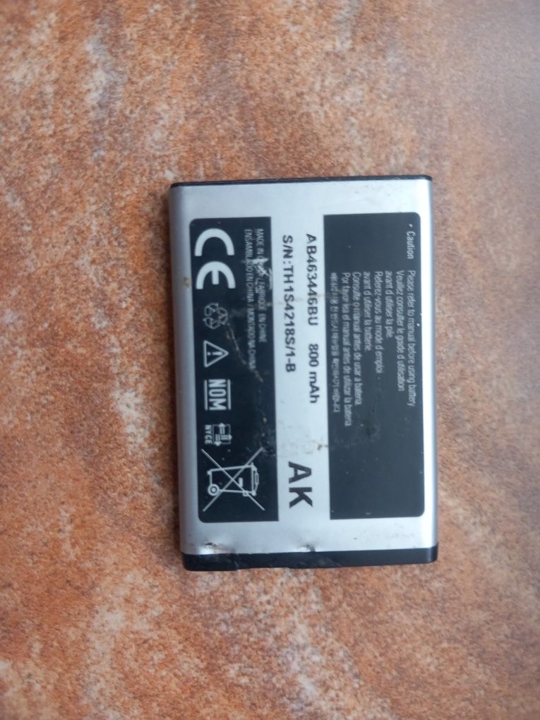 Baterie originala AB463446BU, Samsung C260 E250 E120 800m