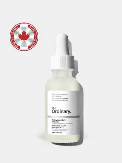 The Ordinary Salicylic Acid 2% — чистая кожа без воспалений