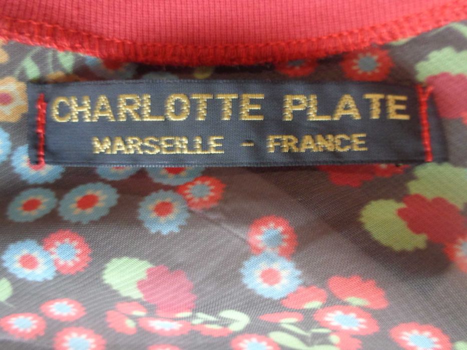 Top Charlote Plate floral marimea L