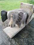 statuie elefant,set opritor carti,doi elefanti marmura