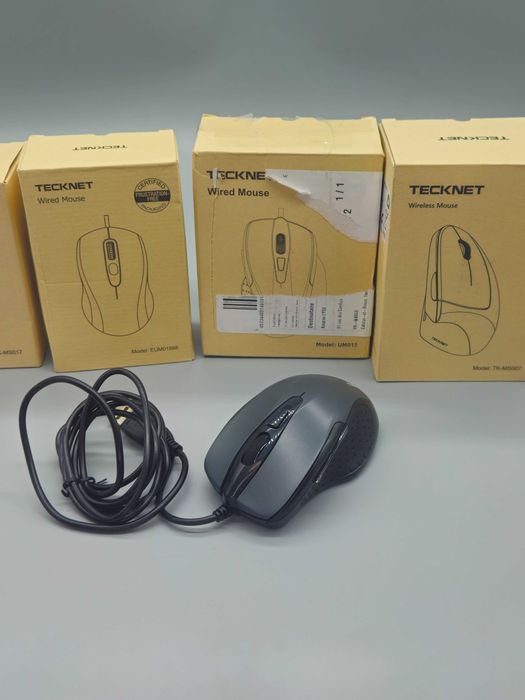 TeckNet ергономични и стандартни мишки – 4 различни модела