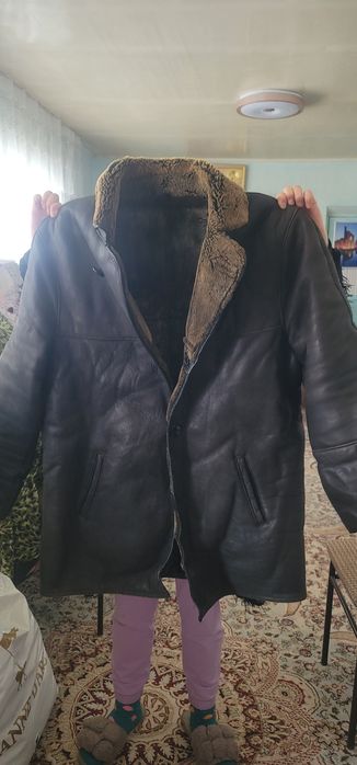 Мужская дубленка 54 размер