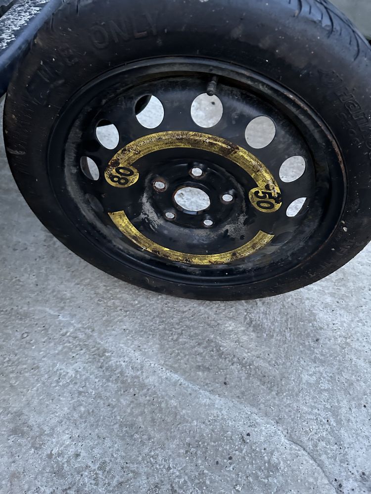 Rota de rezerva slim Audi,vw,seat,skoda 16”
