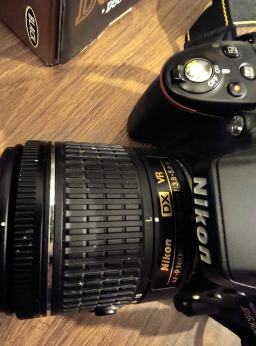 Aparat nikon d5300 af-p 18-55 vr kit