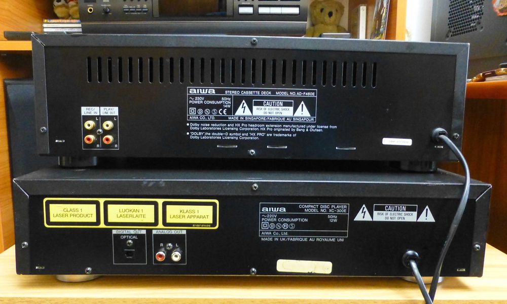 Deck si CD player Aiwa