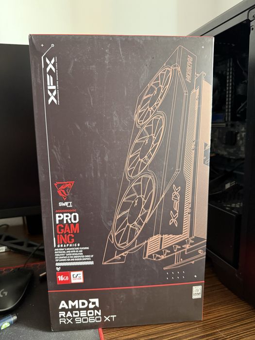 AMD RX 9060XT XFX Triple Fan 16 GB VRAM, 128 bit