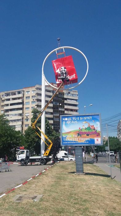 Inchiriem PRB Auto Nacela pt. montaj Panouri Fotovoltaice