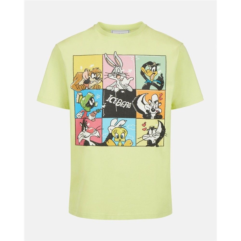 Мъжка тениска Iceberg Cartoon T-shirt размери М, L