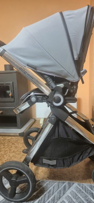 бебешка количка Chipolino Elite 3 в 1 - зимен кош, летен кош и кошче з