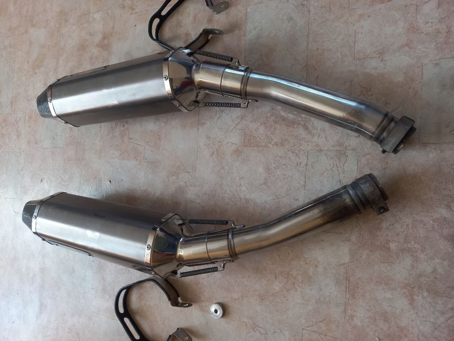 Suzuki Hayabusa Ауспуси Yoshimura Heptha Force Генерация