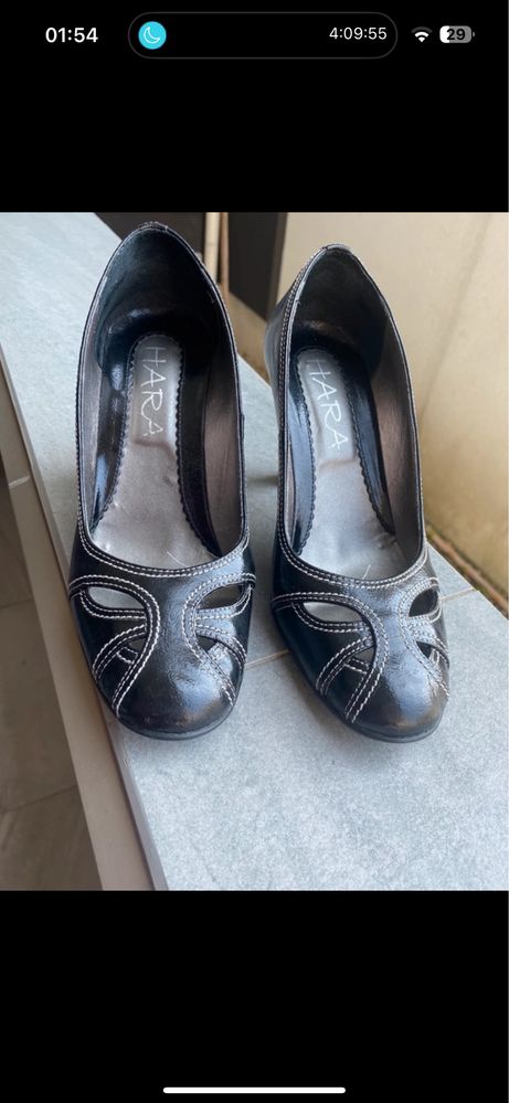 Pantofi piele naturala