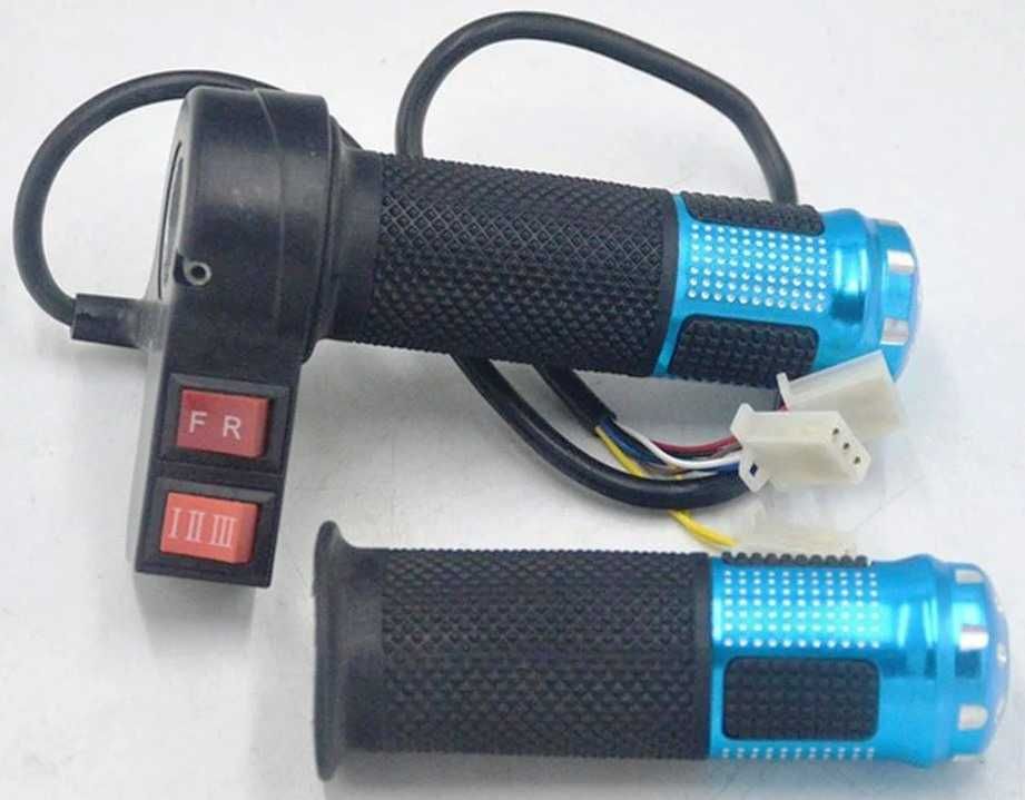 Acceleratie bicicleta electrica 24V/36/48V/64V/72V. 3 viteze 2 sensuri