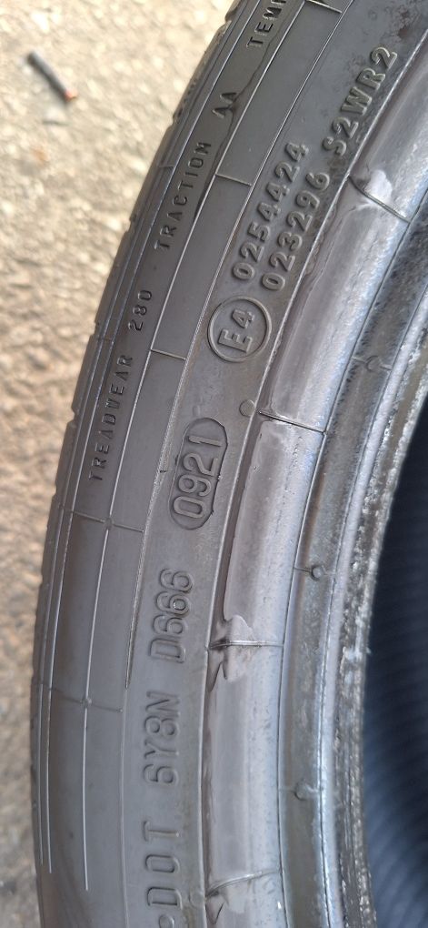 6.6 mm! 2 бр 245 40 18 Continental sportcontact 5