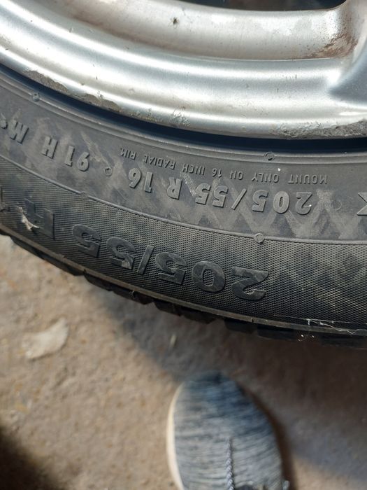 Gent aliaj 18inch, Genți aliaj de 16inch 205/55 R16  cu cauciucuri
