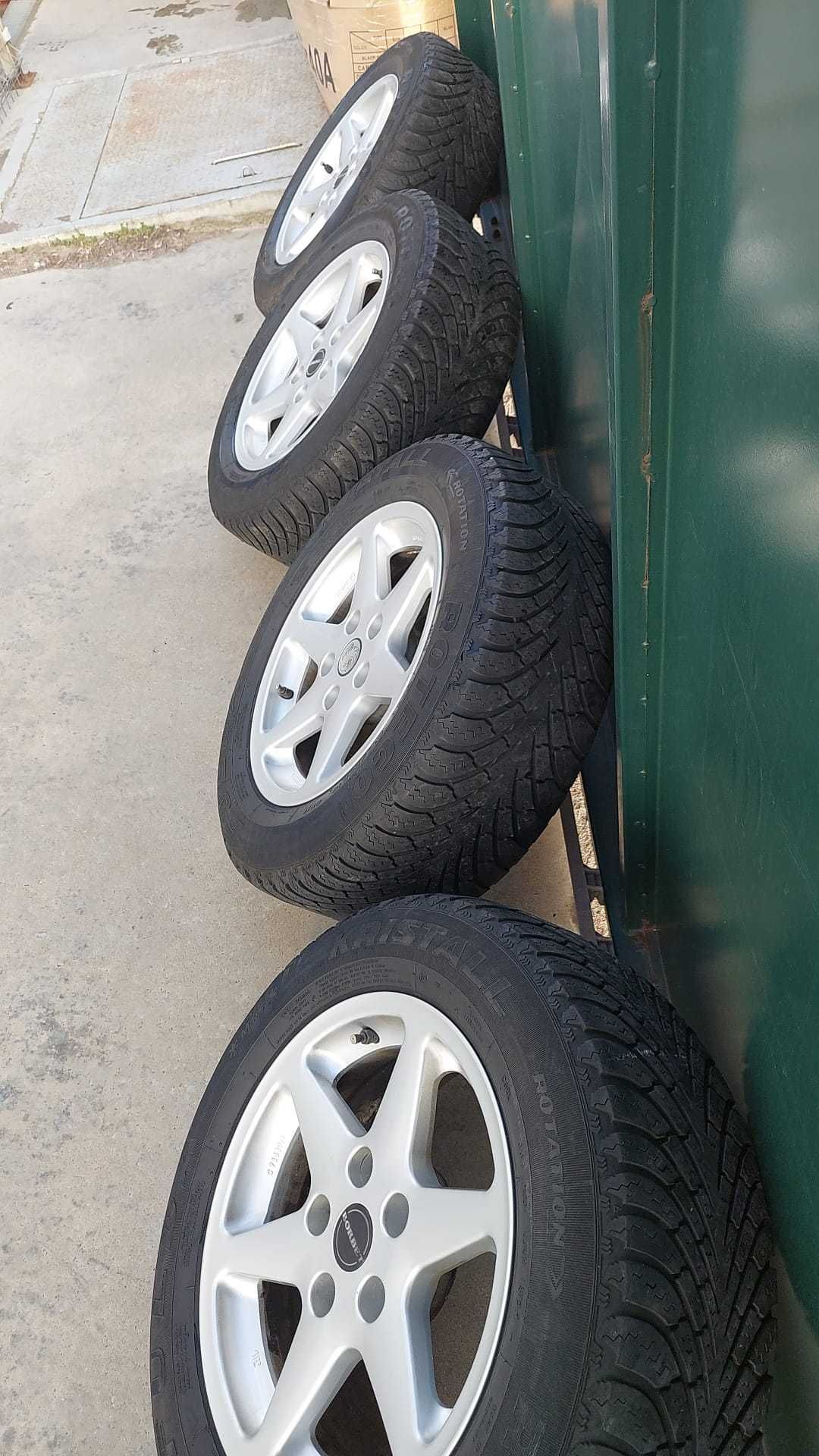 Гуми със джанти BORBET 5x100 R16