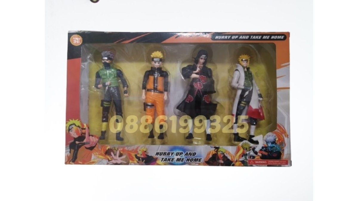 Комплект 4 броя фигурки Naruto, Фигурки Наруто