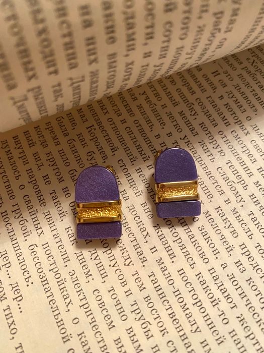 клипсы винтажные