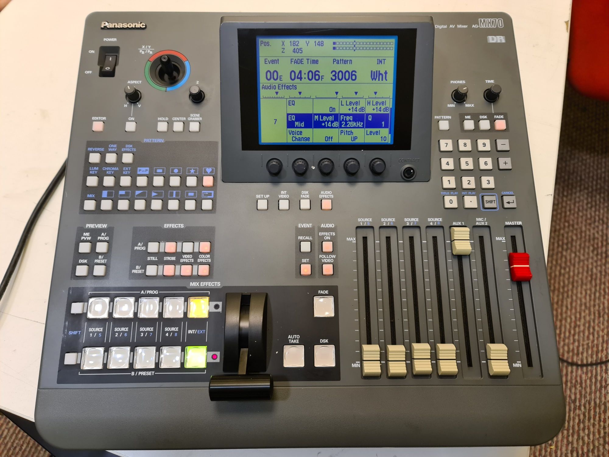 Panasonic ag-mx70 digital av mixer