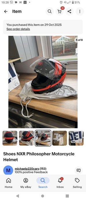 Shoei NXR new size L