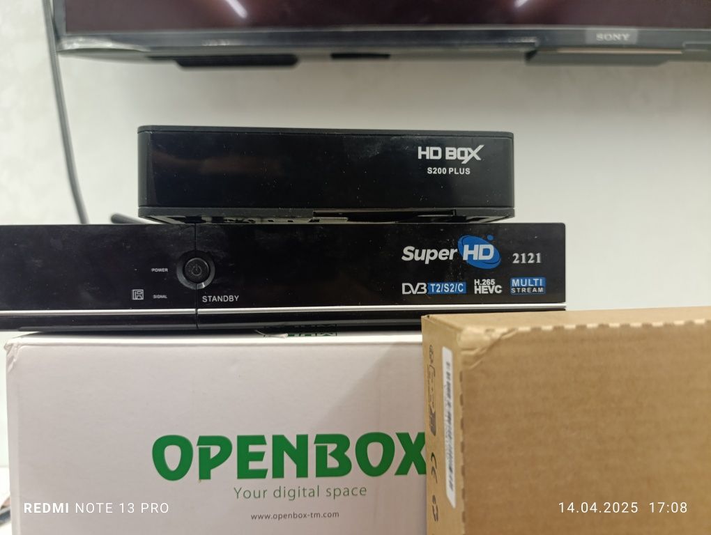 Продаются ОPENBOX  hevc/4k тюнеры, заказы  с Китая