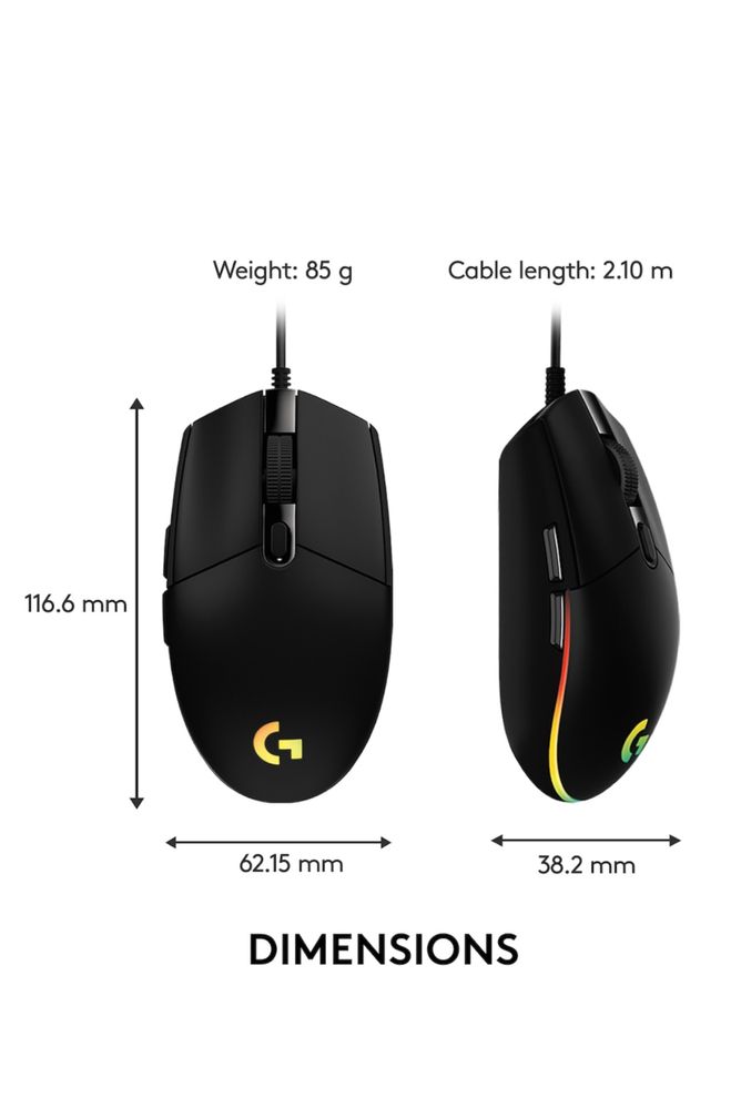 Гейминг мишка logitech g102