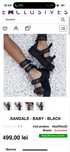 Sandale cu platforma de piele exclusives