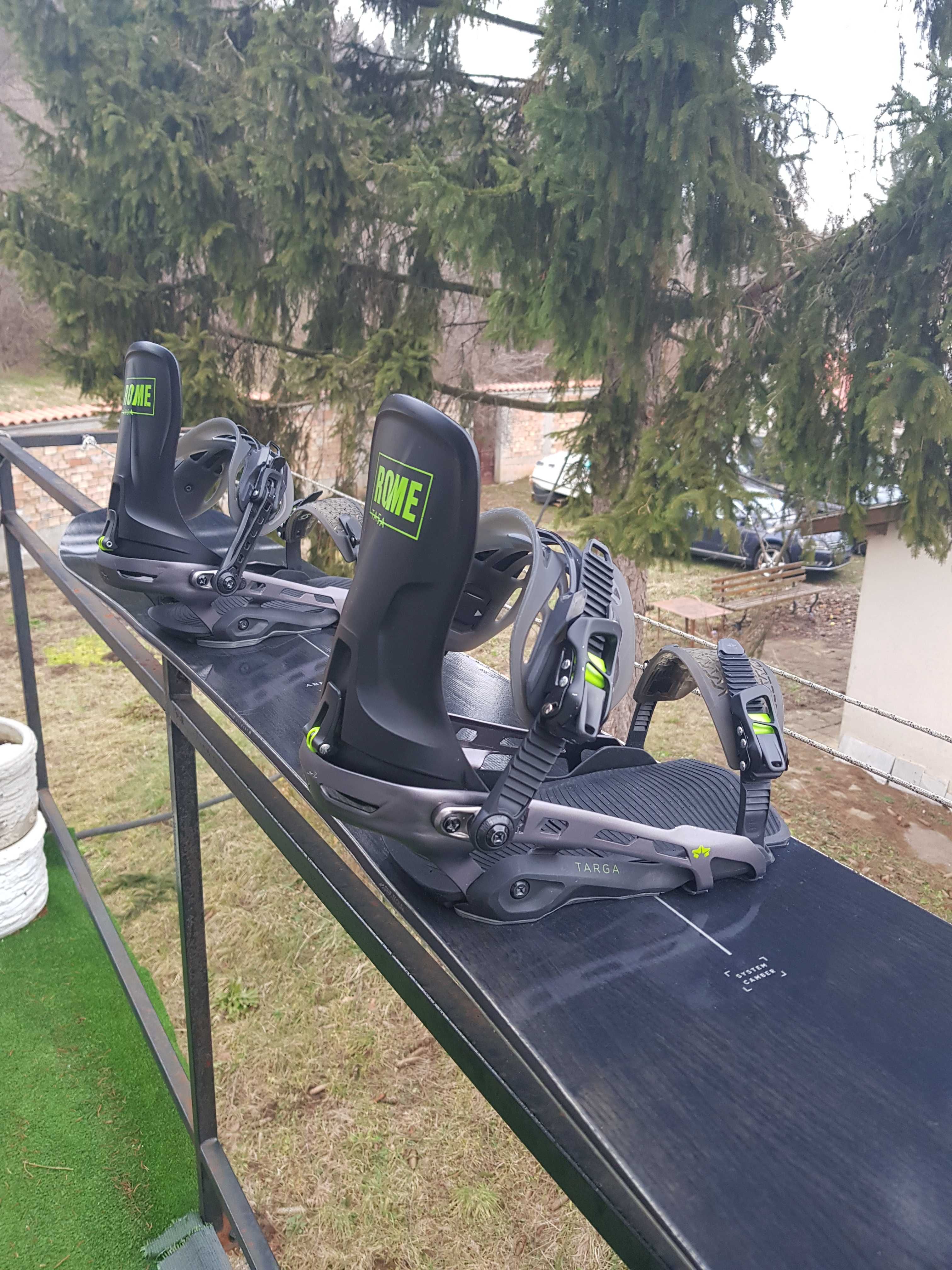 Сноуборд Arbor Element Camber 156-Rome Targa L/XL-Salomon Lo Fi 44.5