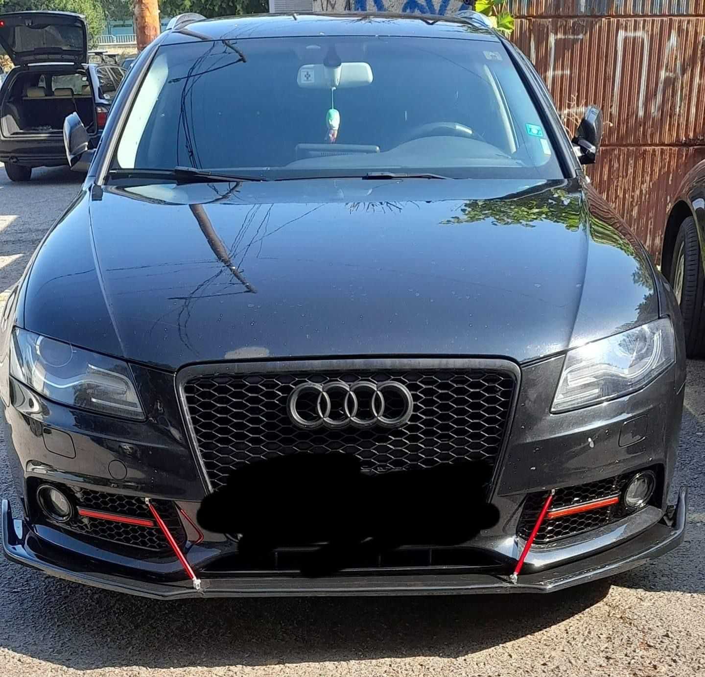 преден лип спойлер за ауди а4 б8 / audi a4 b8 lip spoiler