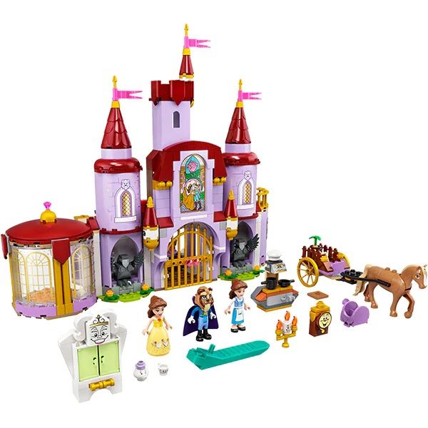 Lego Disney Castel Belle si Bestia 43196, NOU