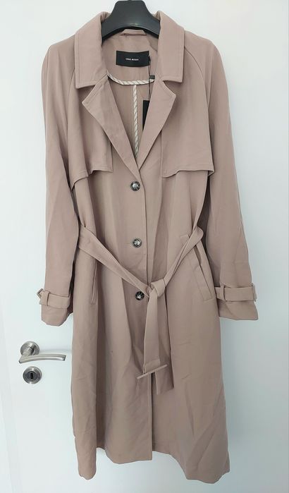 Palton trench bej Vero Moda