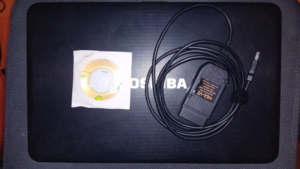 Laptop Toshiba + diagnoza auto vcds