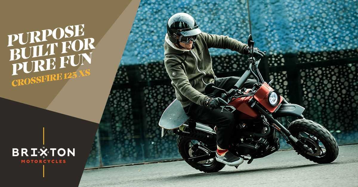 ТОП ОФЕРТА Мотоциклет Мотор Brixton Crossfire 125 XS CBS Нов 0км.NEW