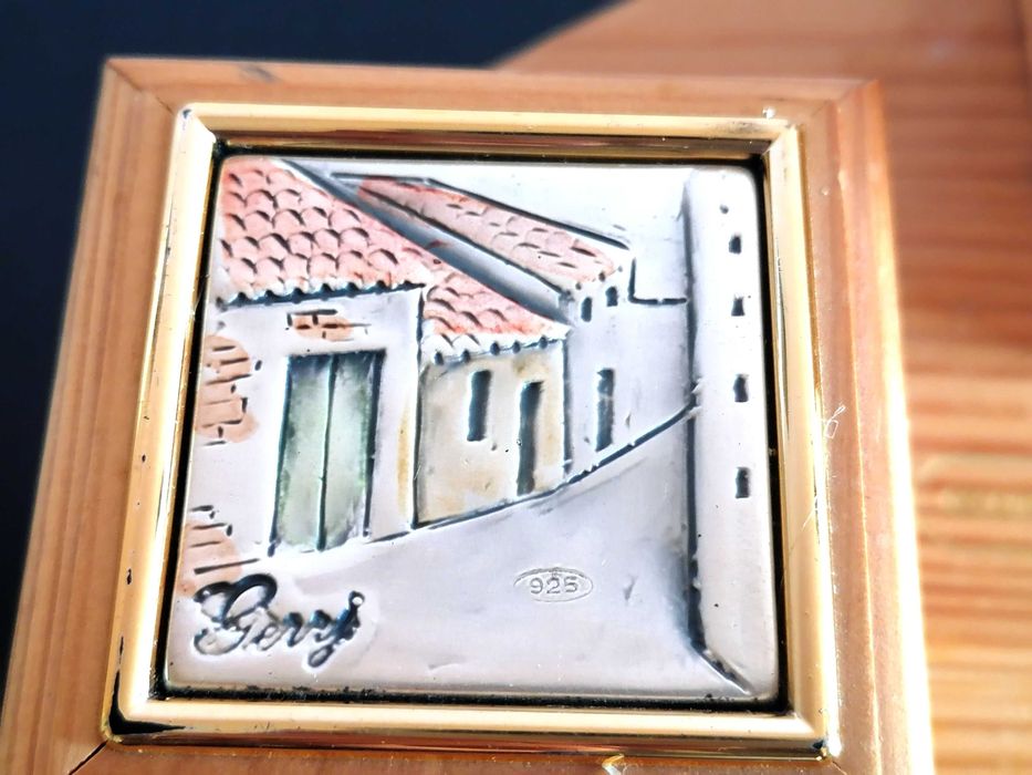 Аксесоар За Бюро Със Сребърна Декорация 0.925